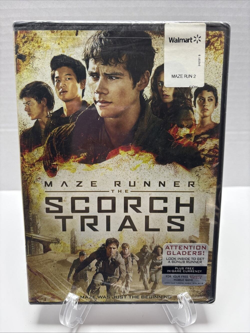 Maze Runner: The Scorch Trials (DVD, 2015) ~ NEW